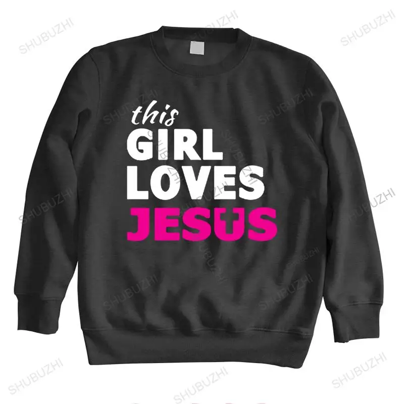 

This Girl Loves Jesus Faith Based Christian hoodie Men hoody Tops long sleeve Cotton Fitness Hot Cheap Men warm hoody euro size