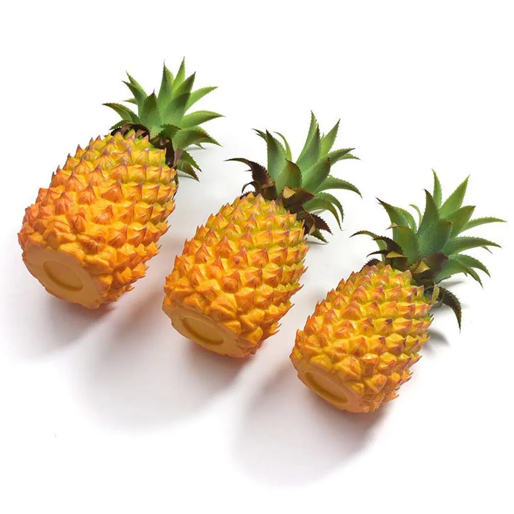 

Free Shipping Artificial Ananas Fake Fruits Gold Pineapple Display Studio Photo Prop DIY Decoration