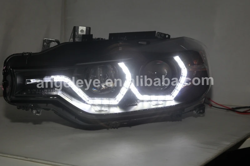 Светодиодные фары ангельские глазки для BMW F30 F35 318 320 325 328 330 335 2013-2015 года SN