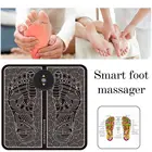 Электрический семейный массажер для ног, беспроводной стимулятор мышц ног, массаж, педикюр, вибрация, физиотерапия ног N4K7