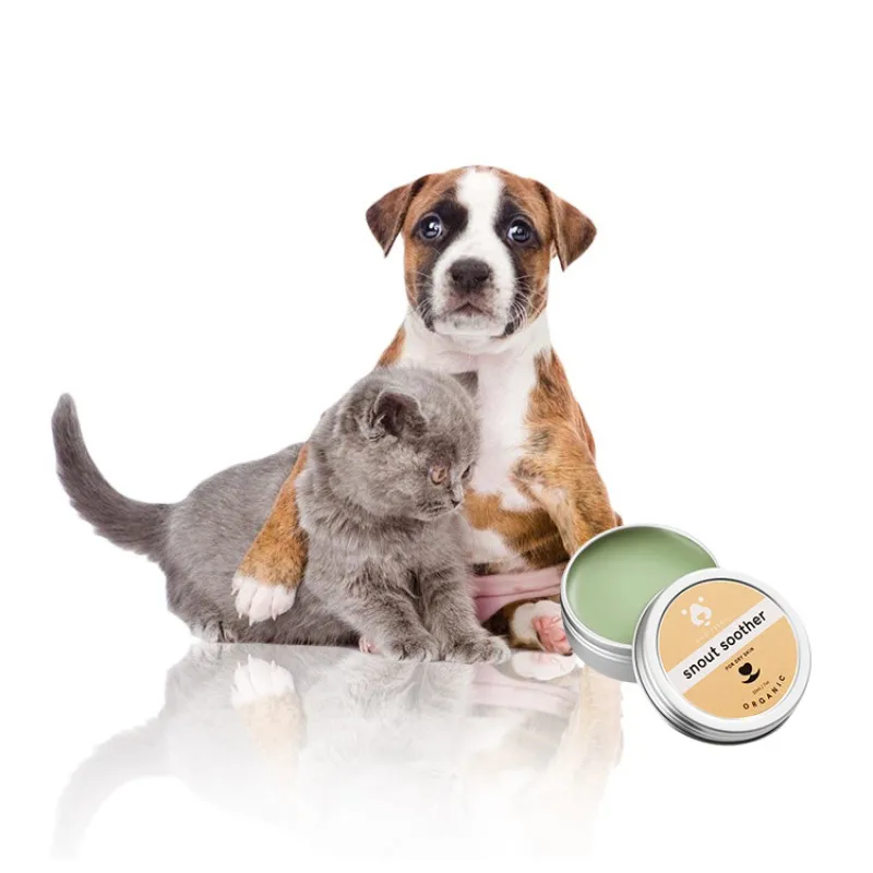 

Защитный воск для домашних животных, зимние лапы для собак и крем для ухода за носом, натуральный бальзам для защиты кошачьей лапы