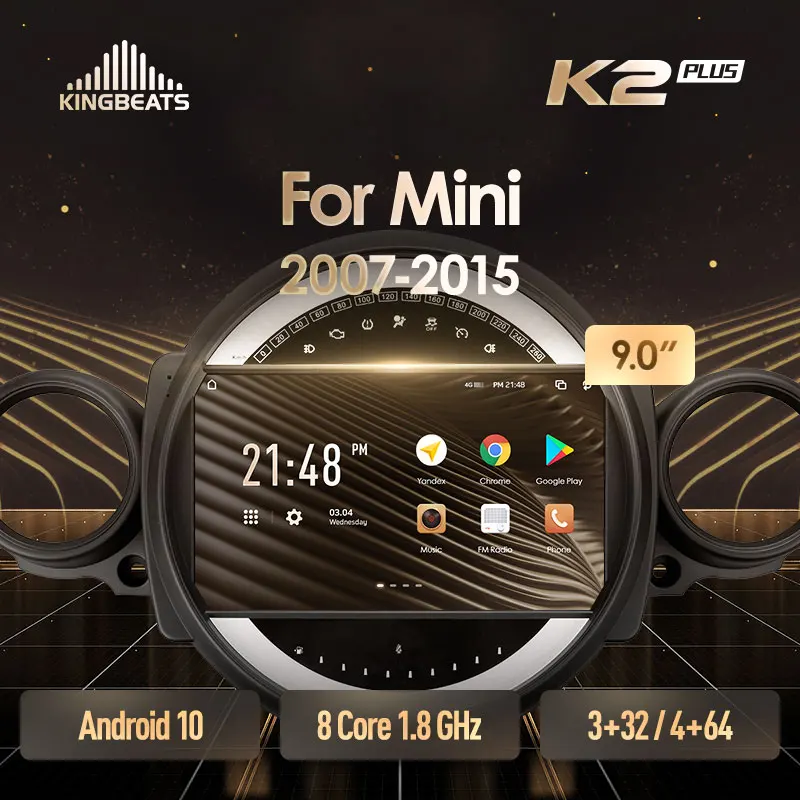 KingBeats штатное головное устройство For BMW Mini 2007 - 2015 GPS Android 10 автомагнитола на андроид