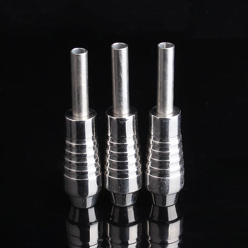 

1PCS 20MMStainless Steel Tattoo Grip With Back Stem Professional Tattoo Machine Grips Tattoo Tubes Tips Tool Free Shipping