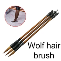 memory wooden writing brushes pen weasel hair traditional ink chinese calligraphy set for painting drawing festival couplets