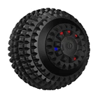 Электрический массажный мяч, 4-скоростной вибрирующий Массажный мяч, зарядка от USB, массажный ролик для тренировок, йоги, фитнеса, пенный ролик