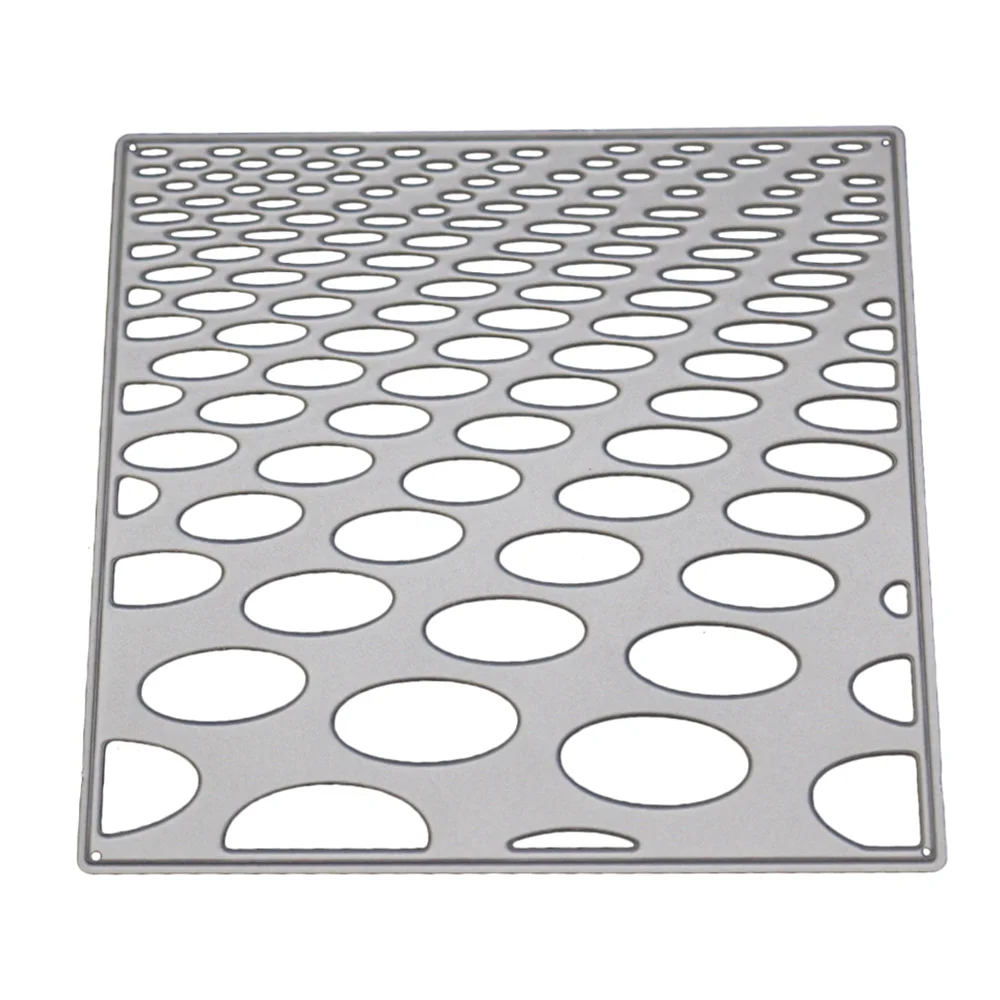 Летучая мышь резки поздравительные открытки Скрапбукинг Die неправильный круг 3D