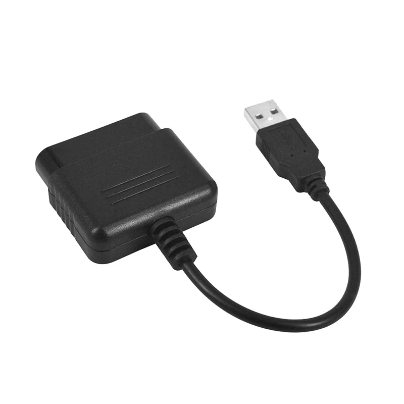 USB двойной шок адаптер конвертер кабель для игрового контроллера PS2 Om PS3 ПК видео