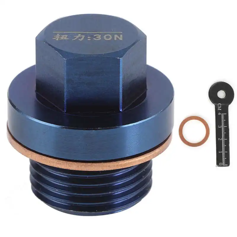 

Винт для сливной пробки масляной кастрюли, Супер магнитный болт, резьба M18x1.5, подходит для Porsche Panamera/Macan/автомобильные аксессуары