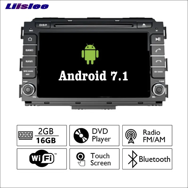 Liislee Android 7 1 2G RAM для Kia Carnival 2015 новый автомобильный Радио Аудио Видео Мультимедиа dvd