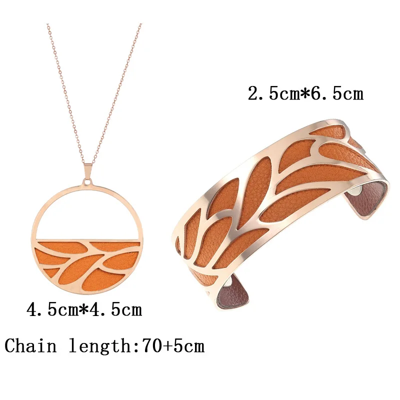 Кремо розовое золото любящее сердце браслет ожерелье для женщин ожерелье/серьги