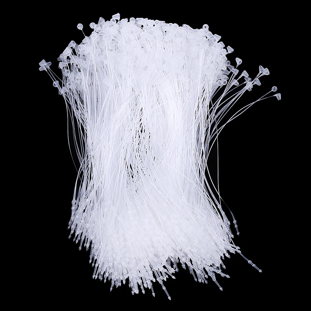 1000 штук пластиковая застежка бирки защелкивающиеся замки булавки Петля