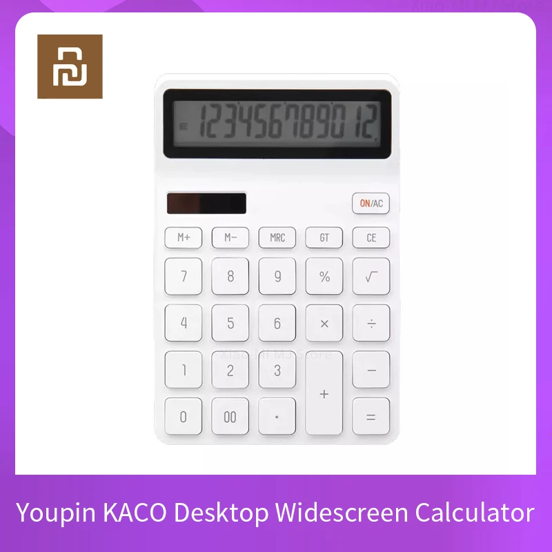 Настольный калькулятор Youpin KACO LEMO фотоэлектрический двойной привод 12 цифр