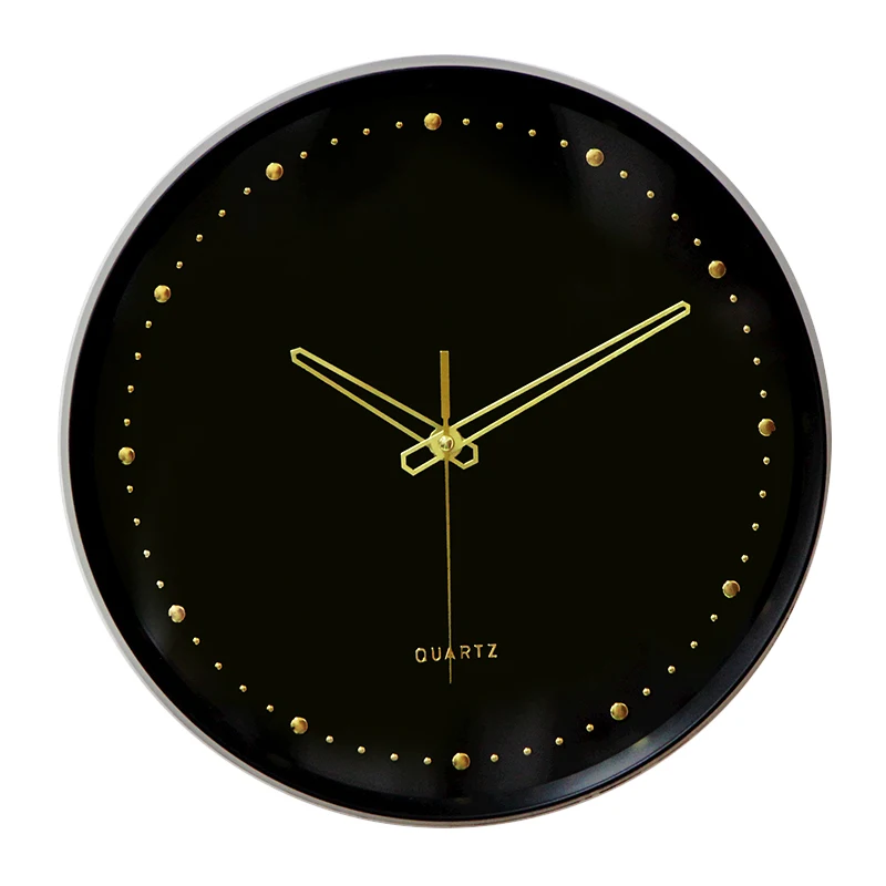 

Black Luxury Wall Clock Nordic Modern Design Clocks Wall Home Decor Silent Creativity Clock Mechanism Undefined Zegary Gift