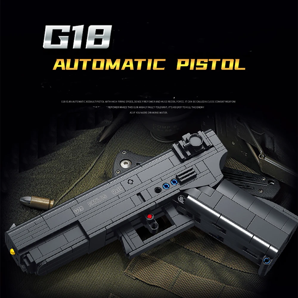 

Desert Eagle Pistol M1911 Pistol Automatic Pistol City Military Police Pistol Building Blocks Bricks Sets For Boys Toys