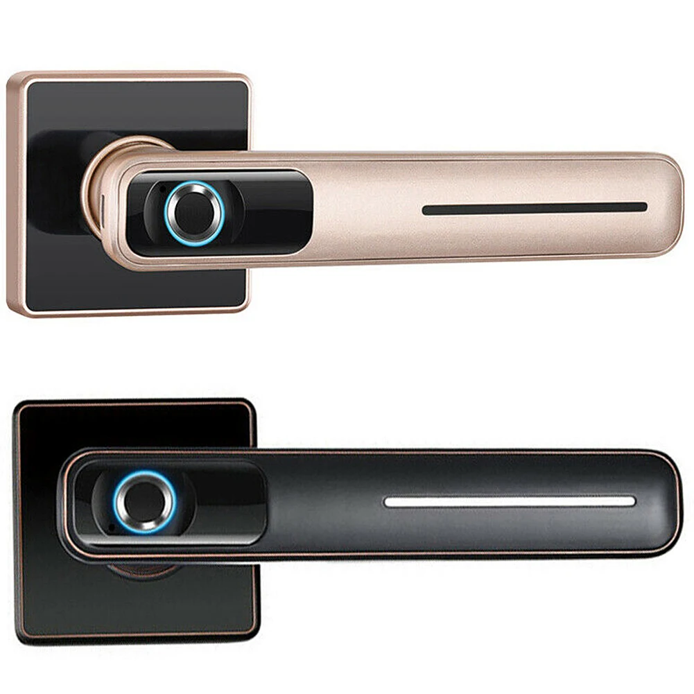

Biometric Door Security Home Semiconductor Sensitive Office Fingerprint Lock Anti Theft Smart Electronic with LED Indicator