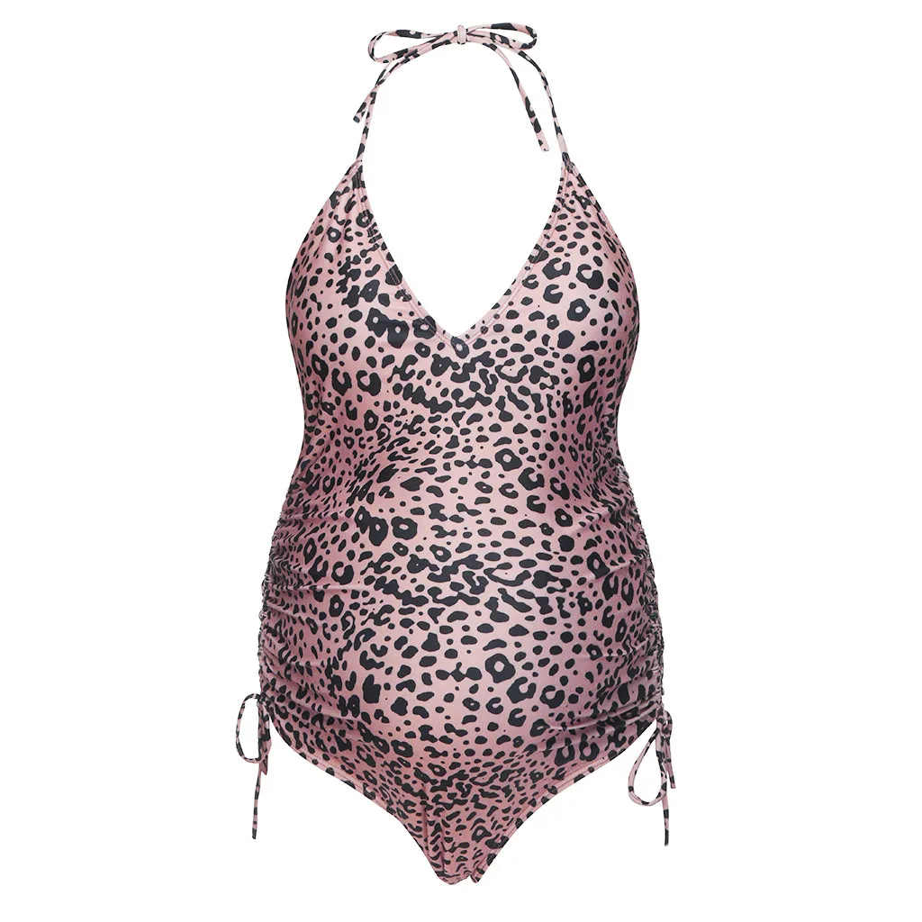 

women maternity swimwear leopard print bikini swimwear swimsuit beach bathing suit beachwear summer pregnant mother clothing NEW