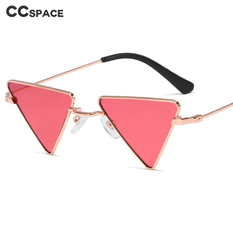 45957 металлическая рамка треугольные солнечные очки мужские и женские модные