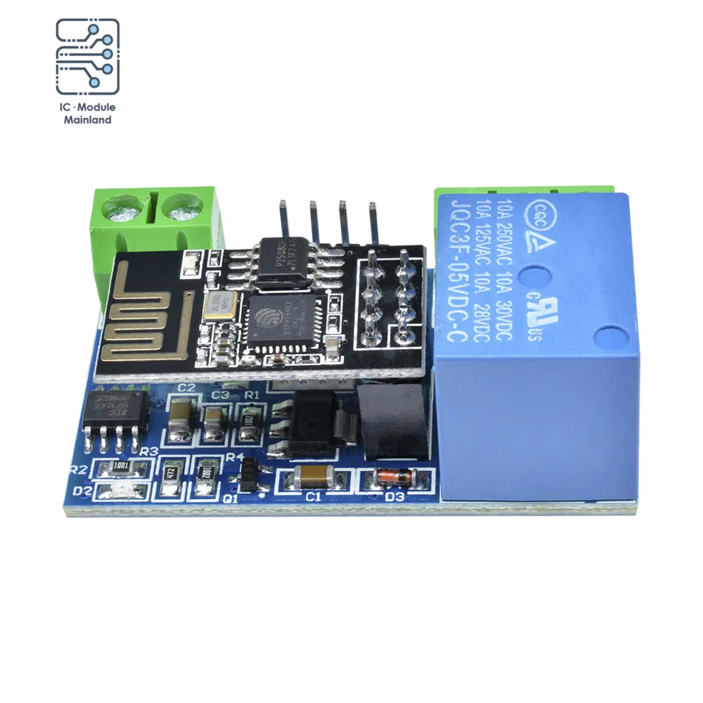 5V ESP8266 ESP-01 Wifi релейный модуль Беспроводная плата WIFI для Smart Home IOT APP контроллер