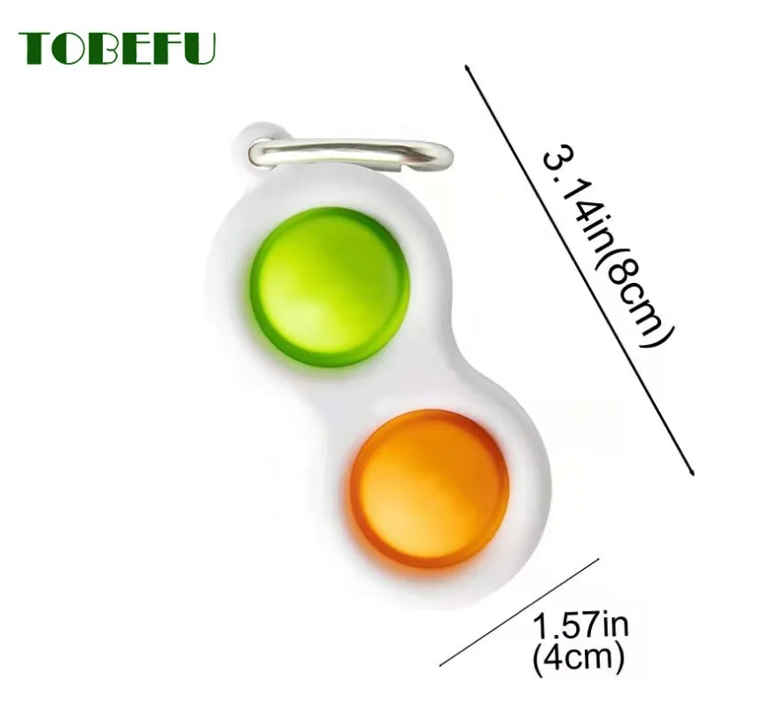 Монтессори простой улыбающегося Непоседа мини пуш ап игрушка плата контроллера