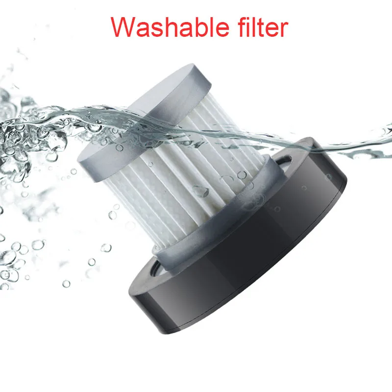 Портативный автомобильный пылесос для сухой и влажной уборки 150 Вт 6000 па с шнуром