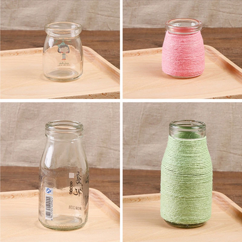 Лидер продаж 1 упаковка цветная пеньковая ткань мм * 10 м сделай сам свадьба