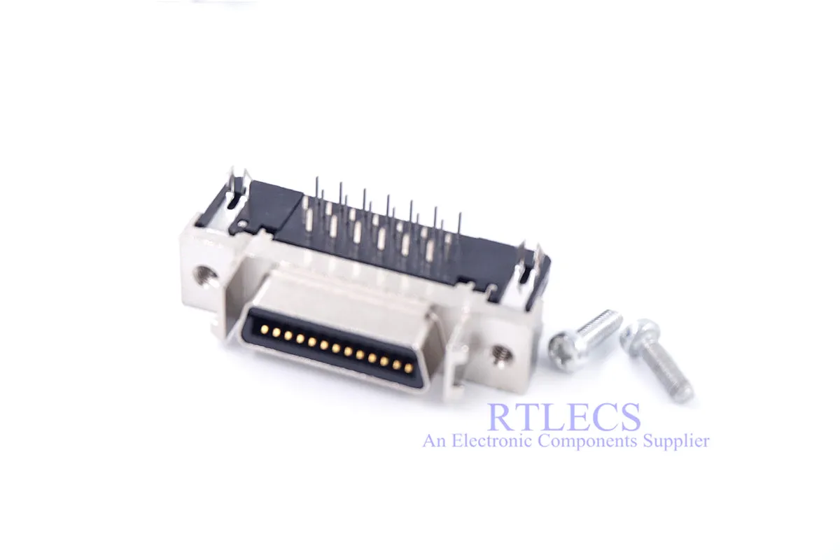 1 шт. MDR коннектор бордкрепление сквозное отверстие прямоугольная розетка щит