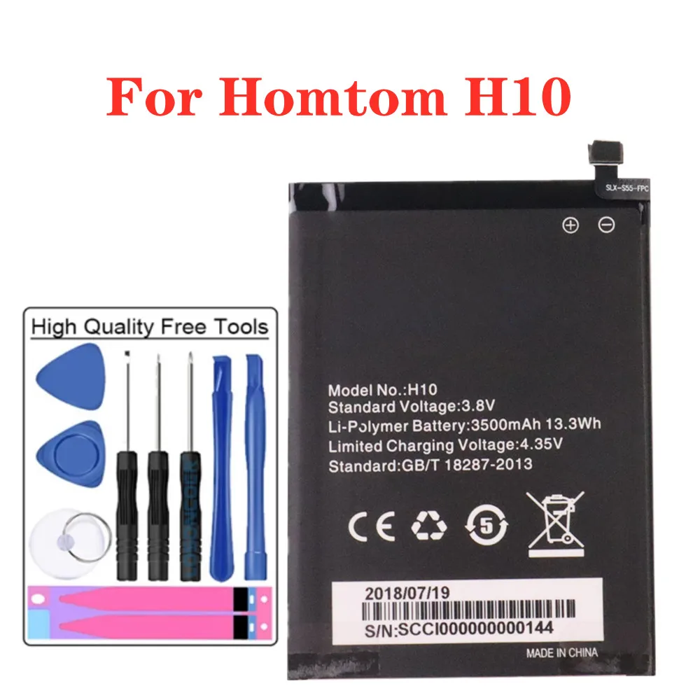 

Высококачественная Новая аккумуляторная батарея для Φ H10 3500 мАч аккумулятор + Инструменты