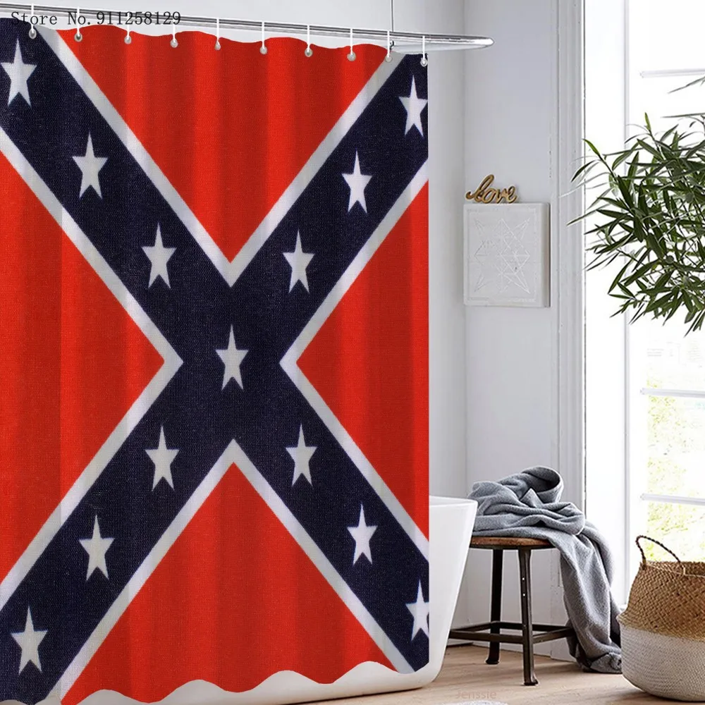 

National Flag Shower Curtains 3D Print Colorful Sign Bathroom Curtain Fabric Waterproof Polyester Home Decor Shower Curtain