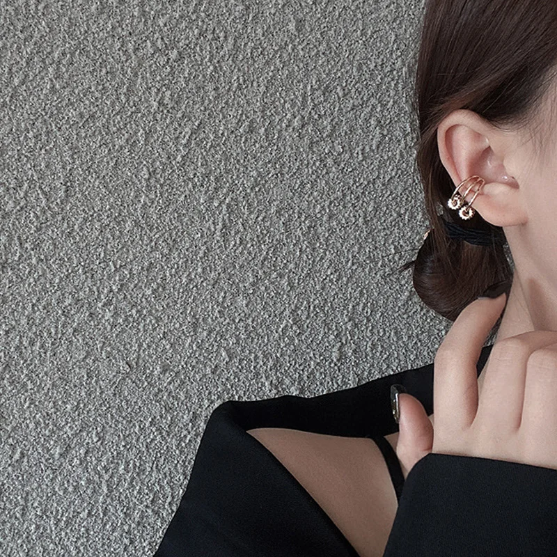 

Серьги-клипсы, простые и стильные