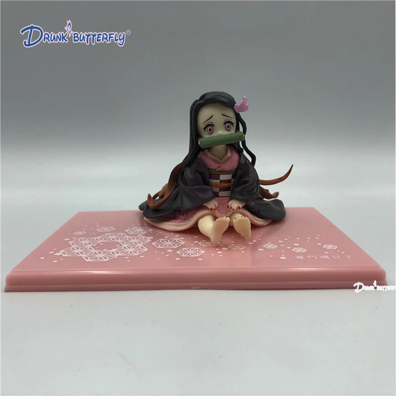 

Demon Slayer Kimetsu no Yaiba Kamado Nezuko, фигурка из ПВХ, Коллекционная модель, игрушки, подарки, аниме, фигурка 6,5 см