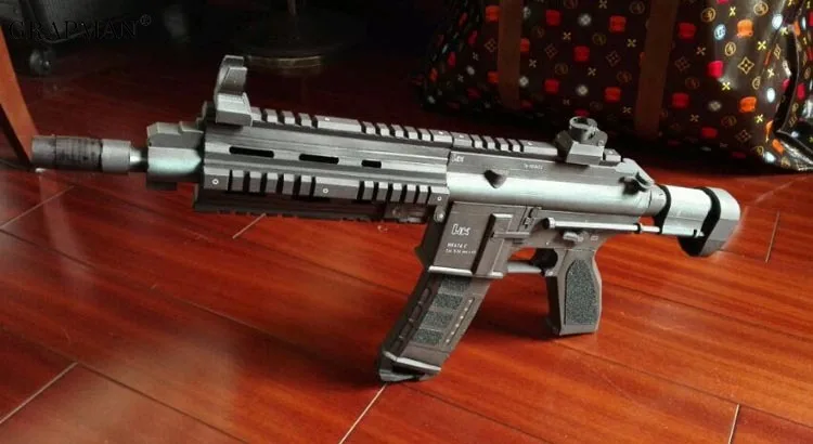 HK416C штурмовой пистолет бумажная модель оружия 3D рисунки ручной работы игрушки