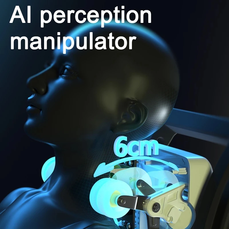 Роскошное умное Полноразмерное массажное кресло для шиацу с нулевой гравитацией