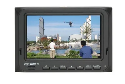 Feelworld aerial monitor HD светодиодный экран 5 дюймов 1 канал AV lotus head интерфейс FPV