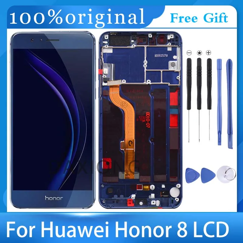 5 2 "для Huawei Honor 8 ЖК-дисплей сенсорный экран для с рамкой FRD-L19 FRD-L09 Замена |