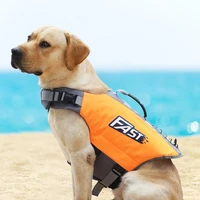 pet dog life jacket s xl reflective printing big dog drowning prevention life jacket labrador retriever swimsuit vest supplies