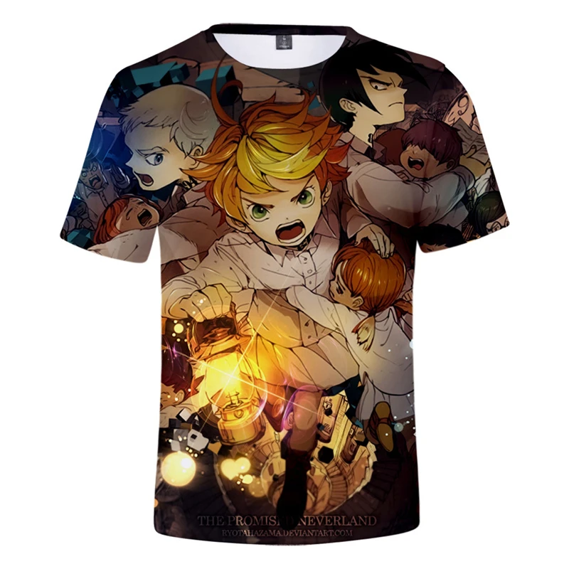 

3D Printed Japanese Anime Game Cartoon Girl Street Beach Men and Women Leisure Sports Short Sleeve Summer Children T-Shirt