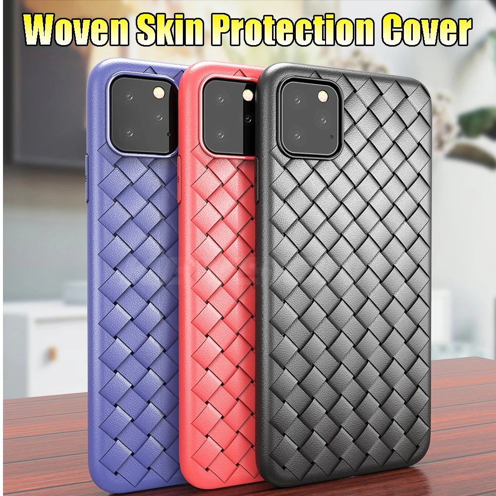 Для Apple iPhone 11 Pro Max чехол из искусственной кожи Мягкий силиконовый каучук для XR 8 Plus