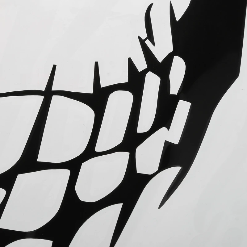 Большой размер Череп голова автомобильная наклейка капот двигателя дверь окно