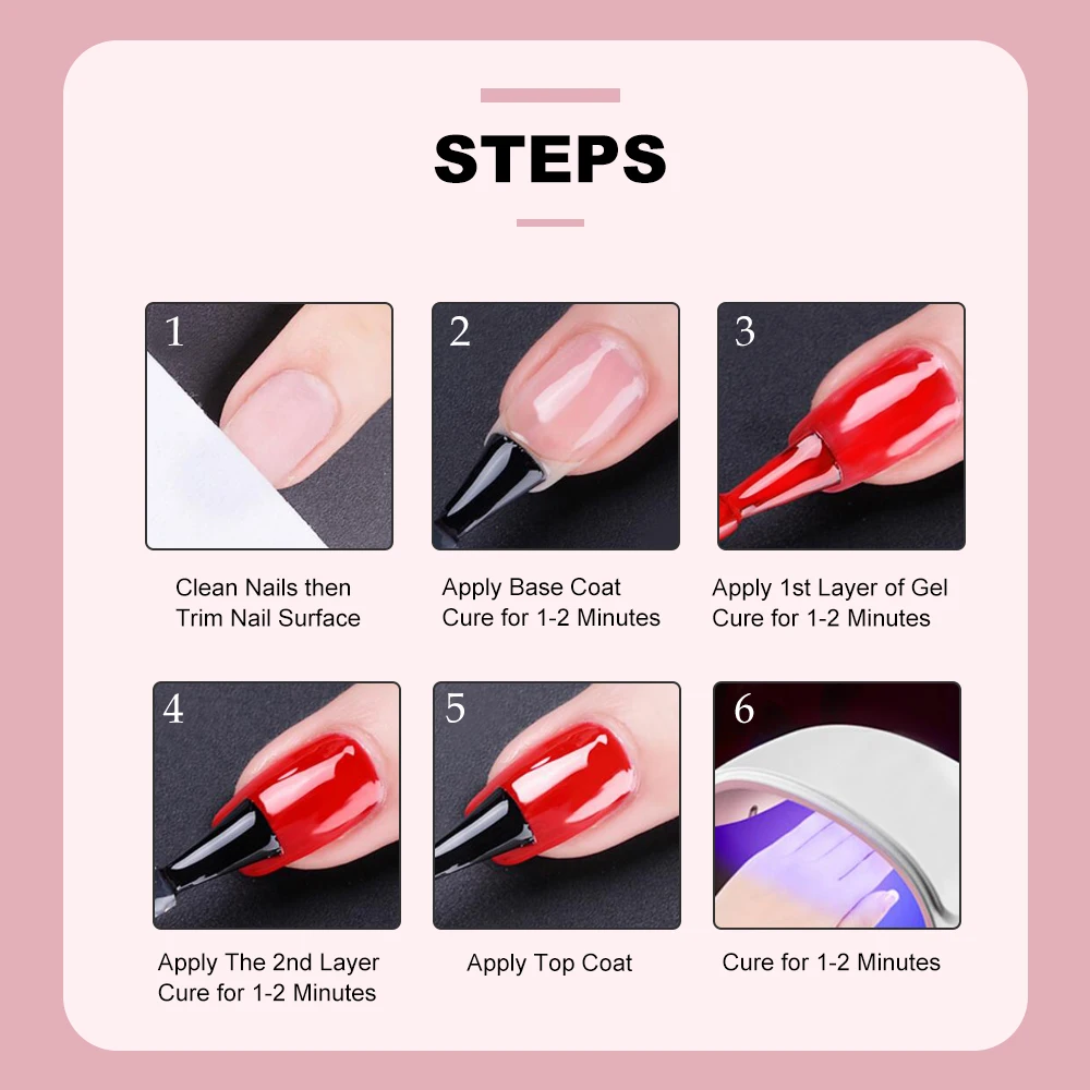 

MIZHSE 72 Colors Nail Gel Polish 15ML UV LED Gel Varnish Soak Off Nail Gel Polish Long Lasting Nail Lacquer For Nail Art DIY