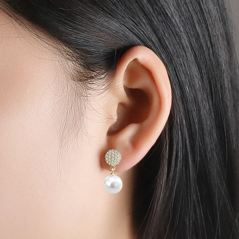 Роскошные ювелирные украшения золотые серьги с жемчугом 2021 длинные Подвесные