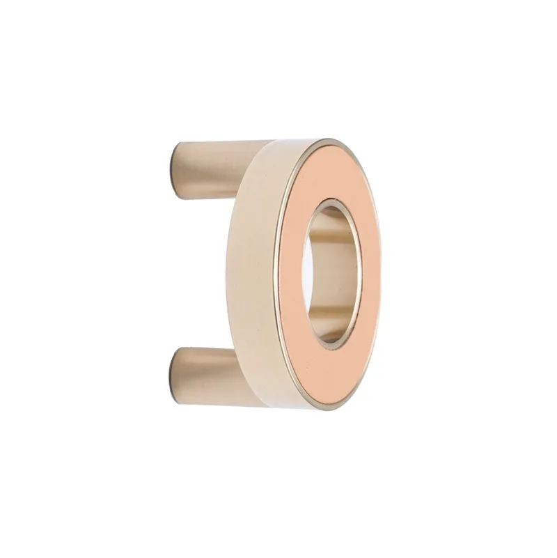 

Multicolor/Circle knob / Gold Ring Leather brass Door Handles Pulls Cabinet Drawer pink Knobs For Furniture Hardware