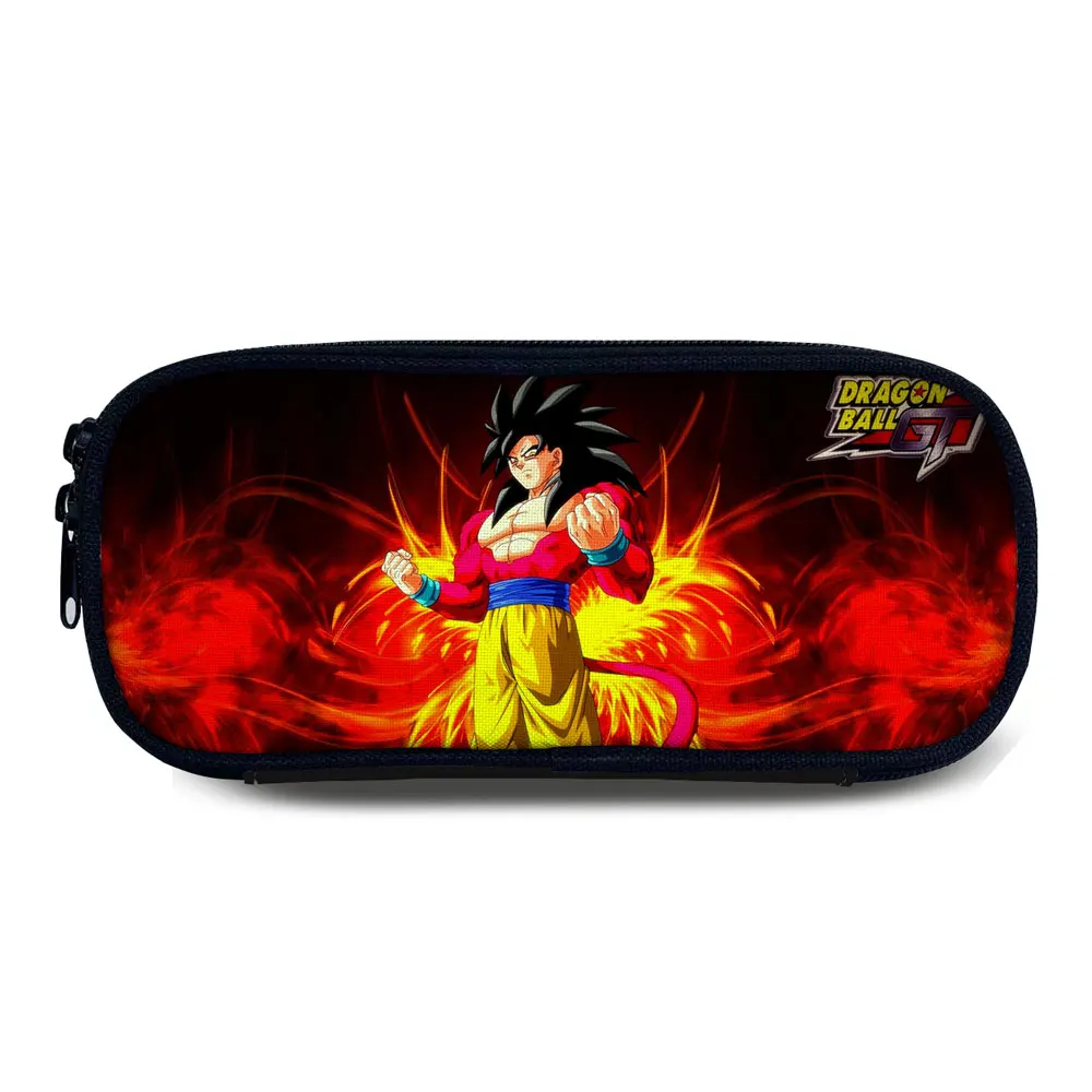 

Cartoon Printing Children's Customizable Canvas Pencil Case, Student Personalized Portable Fashion Makeup Storage Bag
