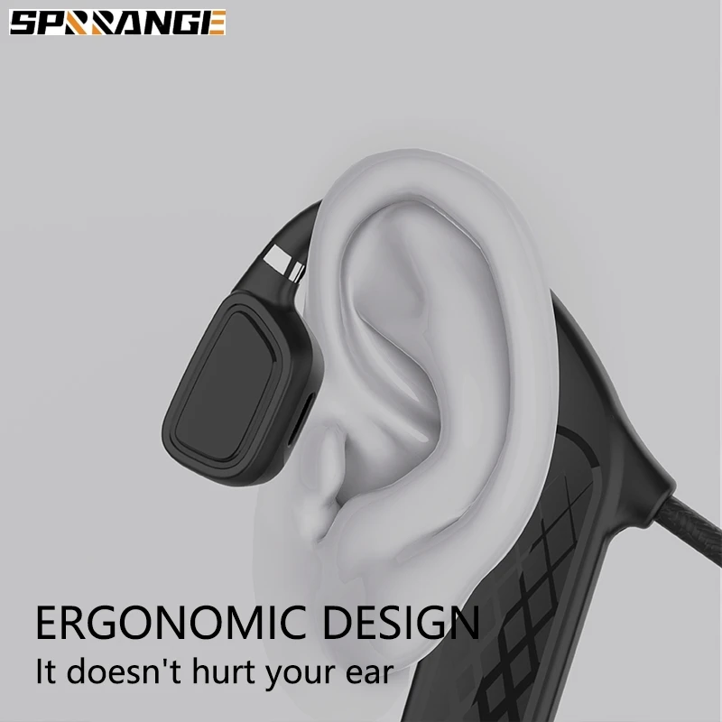 

5.0 Bone Conduction Headphones Bluetooth Wireless Sports Earphone Headset Stereo Hands-free With Microphone For Running