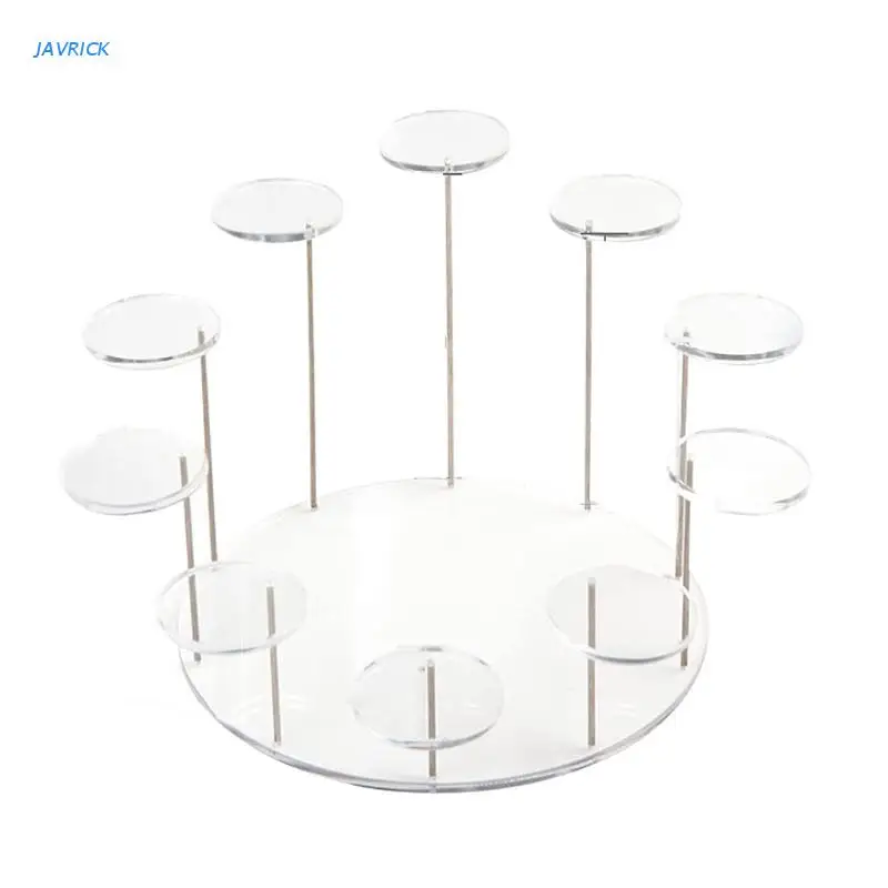

X7XB Jewelry Ring Dessert Cake Display Stand for Home Decoration Jewelry Storage