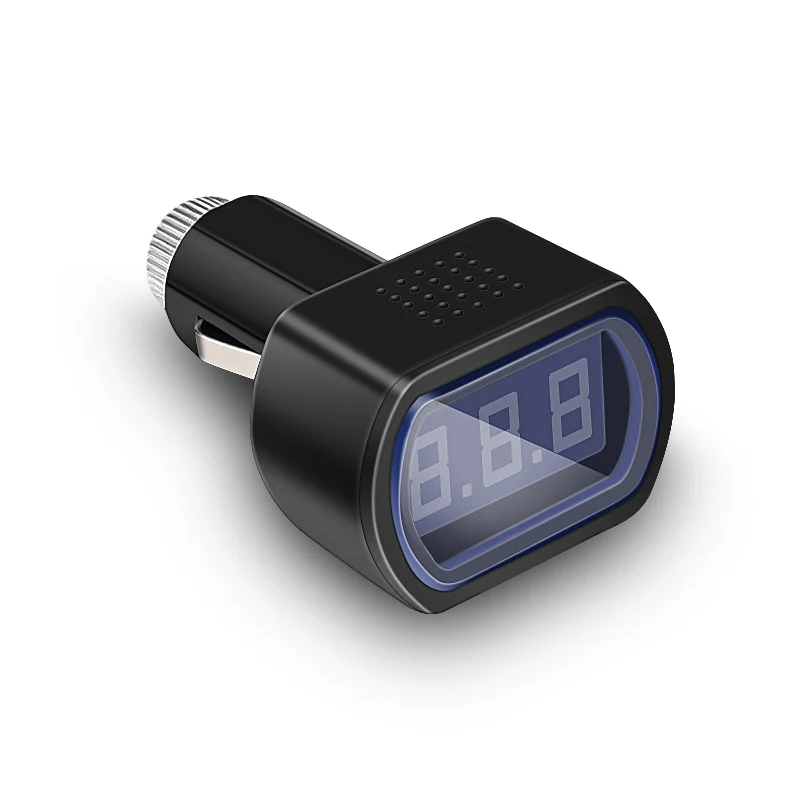 TIOODRE мини светодиод машины вольтметр цифровой автомобильный детектор напряжения