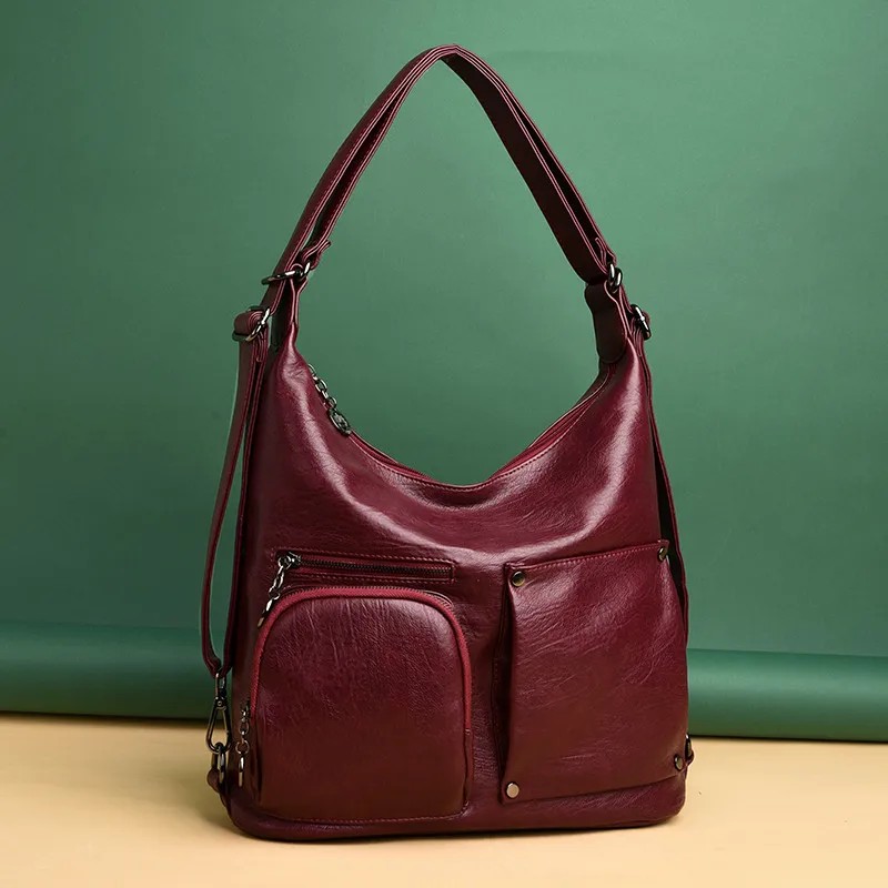 Рюкзак из натуральной кожи Sac Dos роскошные сумки женские дизайнерские