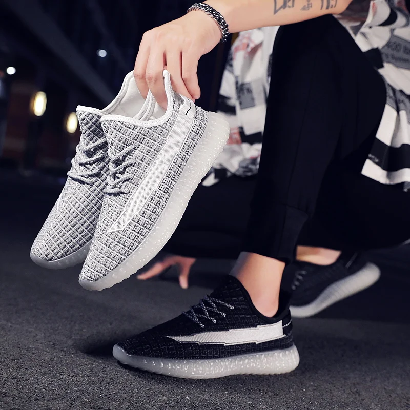 

2021 Sneakers For Men Coconut Black White Sports Shoes Spring Summer Breathable Net running Shoes Casual Sneakers men fashion