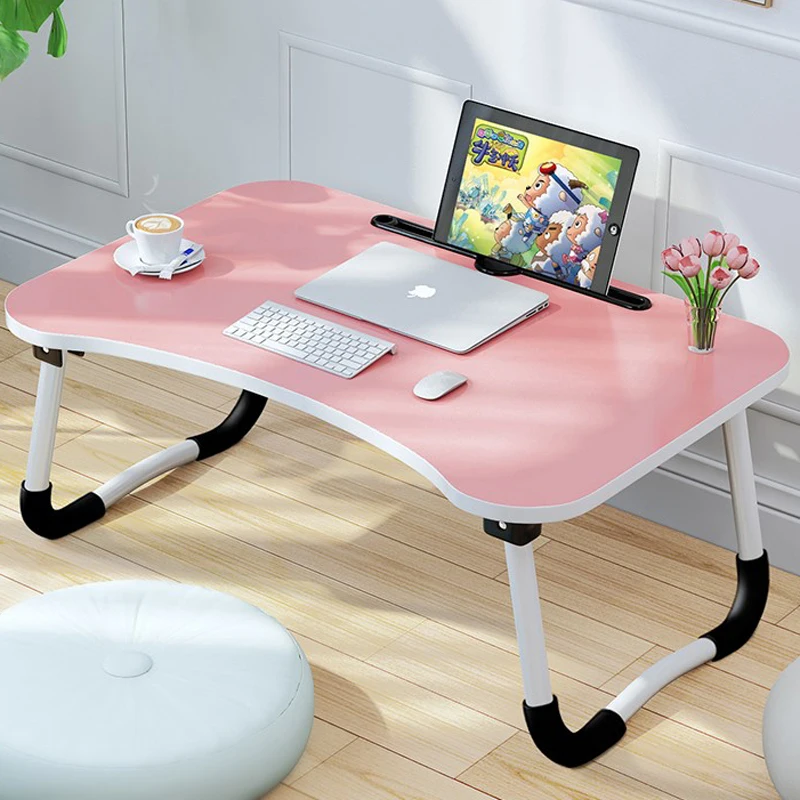 

Bed Small Table Foldable Notebook Computer Lazy Desk Student Dormitory Learning Desk Dormitory Artifacts