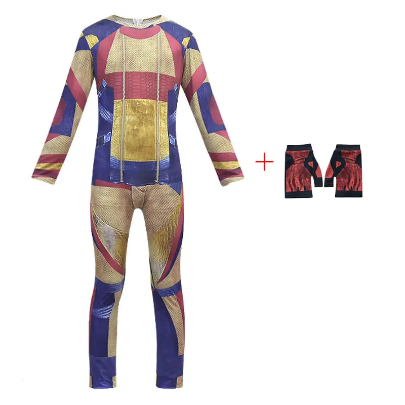 Детская одежда костюм для косплея 3 имития Карлоса детей забавная праздничная