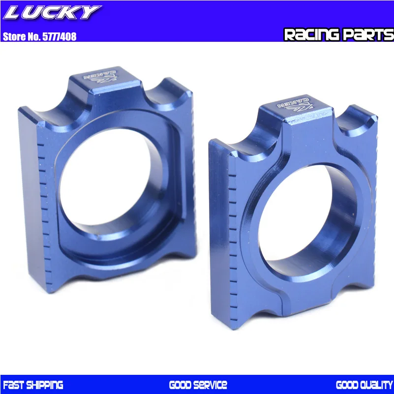 

Motorcycle CNC Axle Block Rear Chain Adjuster For YAMAHA YZ250F 2012-2018 YZ450F 2010-2017
